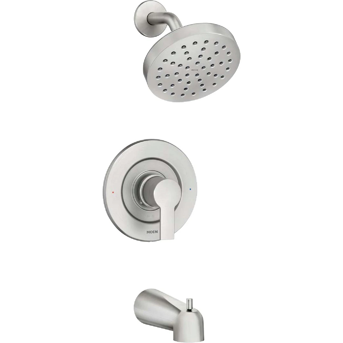 Rinza Posi-temp 1-handle Lever Tub & Shower Faucet In Spot Resist Brushed Nickel