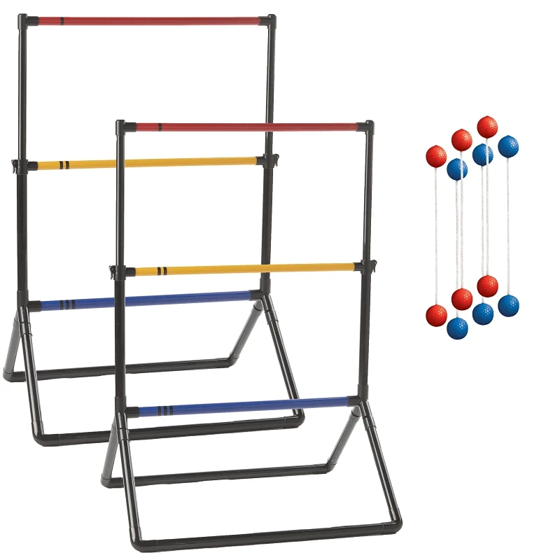 Sports Ladder Golf Toss Game With Two Pvc Frames And Six Toss Balls