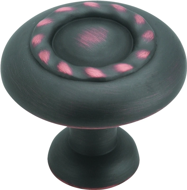 Amerock Inspirations Oil Rubbed Bronze 1-1/4 In. Cabinet Knob