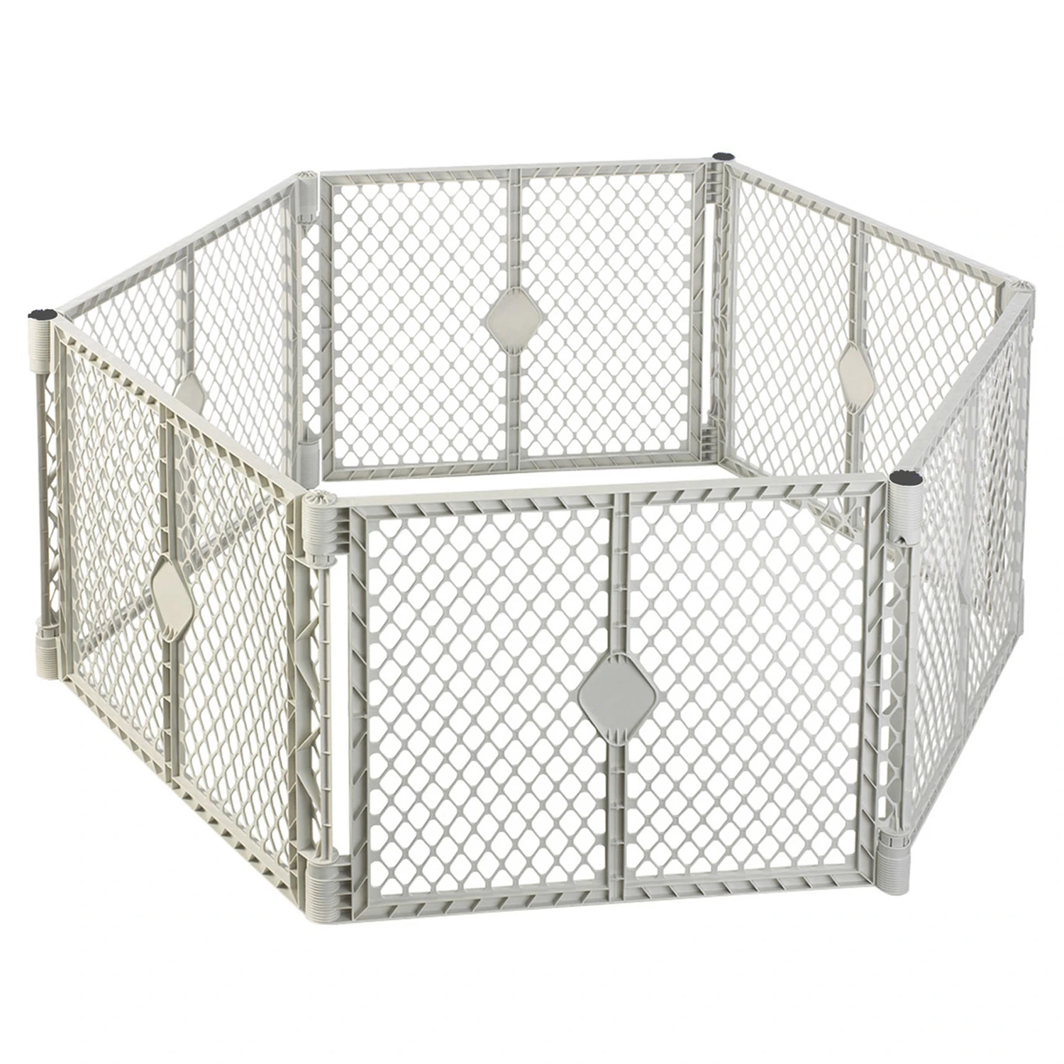 Superyard Classic Gray 26 In. H X 18.5 In. W Plastic Child Safety Gate