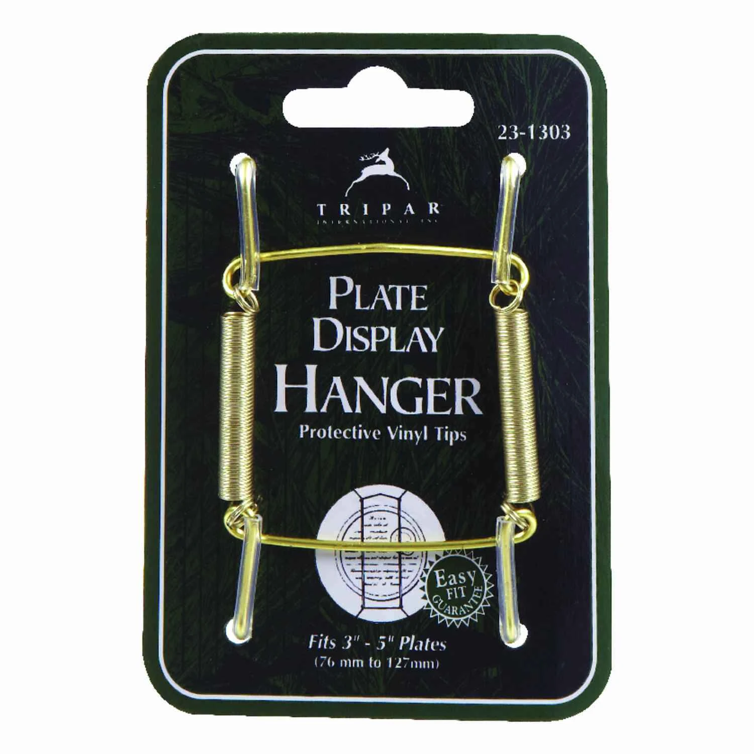 Tripar Brass Plate Hanger 1 pk