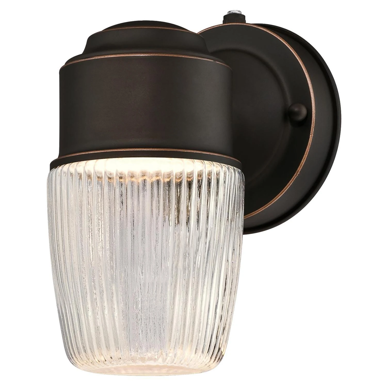 Oil Rubbed Bronze Dusk To Dawn Led Lantern Fixture, Model 61069