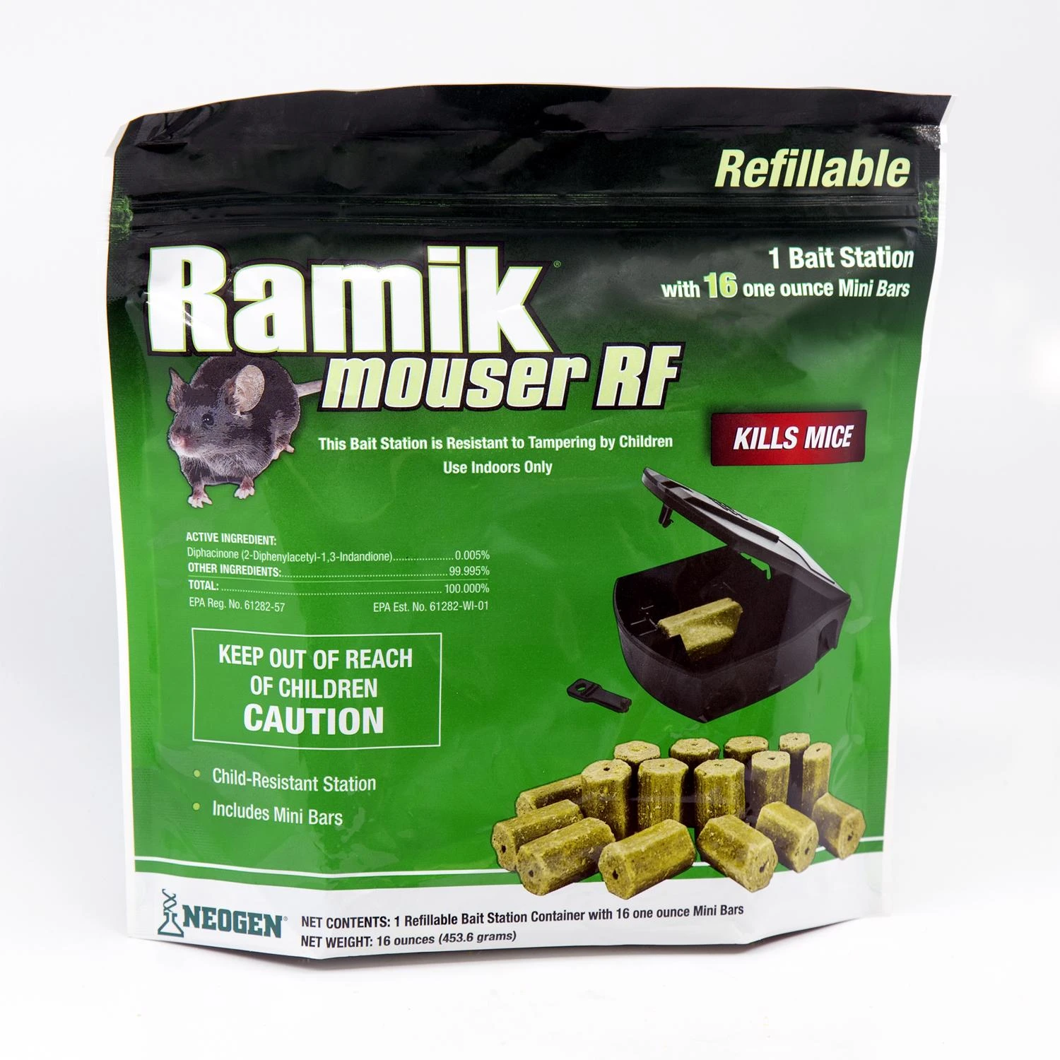 Ramik Refillable Bait Station Pouch 16ct