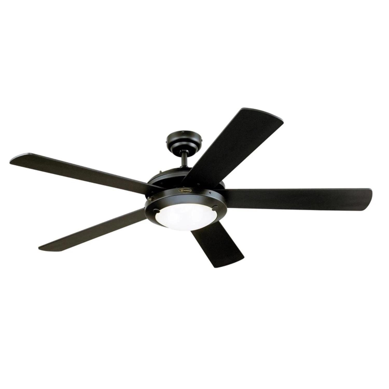 Comet 52 In. Matte Black Led Indoor Ceiling Fan With Dimmable Light