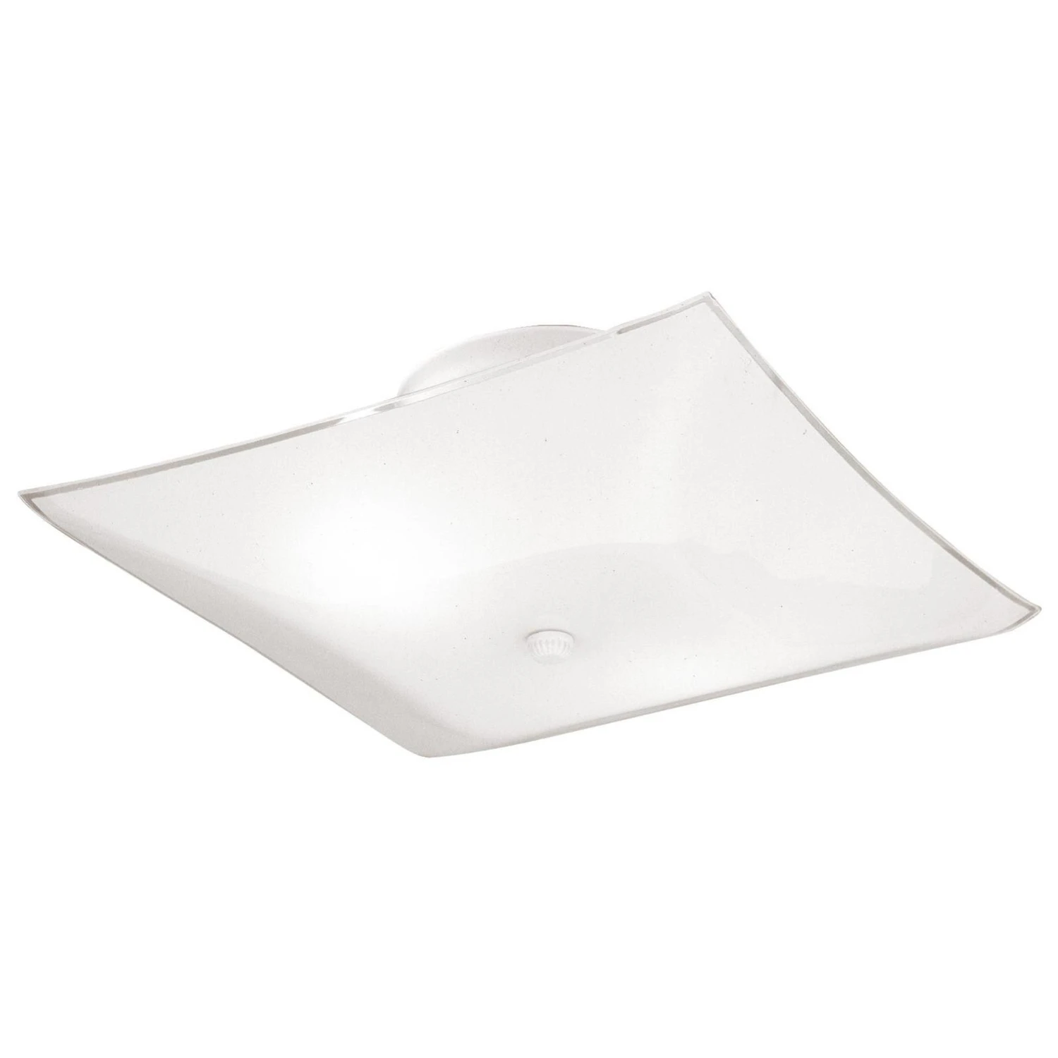 6 In. H X 12 In. W X 12 In. L Two-light Ceiling Light Fixture