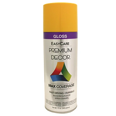 Premium Decor Spray Paint, Dragonfly Gloss, 12 Oz. Quick Dry Enamel