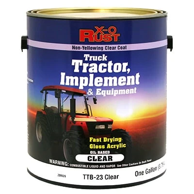Rust Preventative Paint & Primer, Direct to Metal, Truck, Tractor, Implement & Equipment, Gloss Clear, 1 Gallon