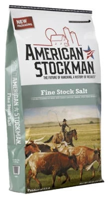 Fine Stock Ag Salt, 50-pound Bag With Anti-caking Agent Yps