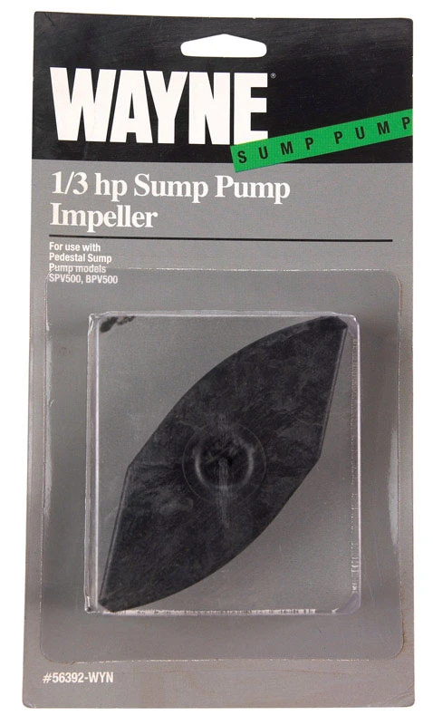 Wayne 1/3 HP Sump Pump Replacement Impeller - Model 56392