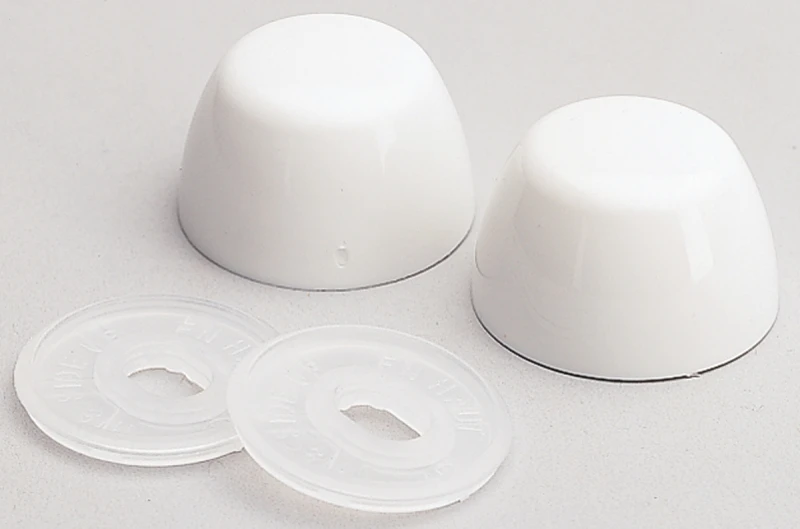 Fluidmaster Toilet Bolt Caps Plastic