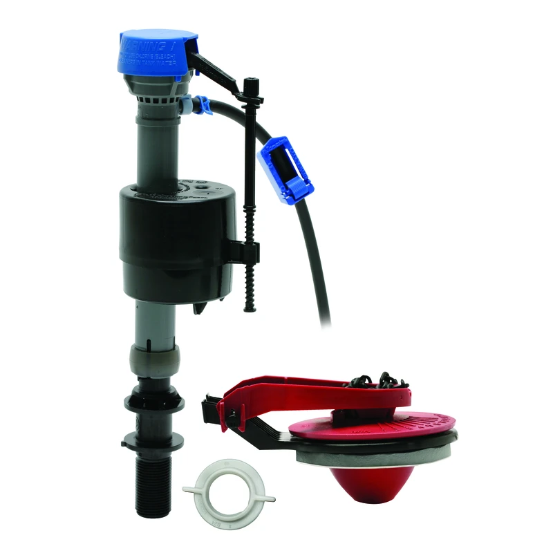 Performax Toilet Flush Valve Repair Kit for Standard Toilets with Durable Components