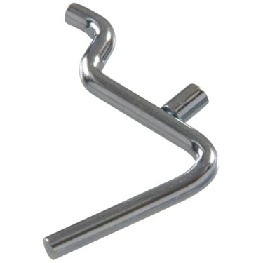 .207 X 1-1/2-inch Zinc Plated Angled Hook And Eye - Hillman Group Model 852674