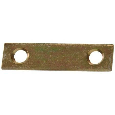 2 X 1/2 Mending Plate - Zinc And Yellow Dichromate 4Pk Hillman Mending Plates