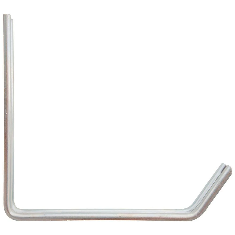 The Hillman Group Wall Shelves, Hooks & Racks 6 x 7 in. Zinc-Plated Small Storage Hook (6-Pack) 852162.0