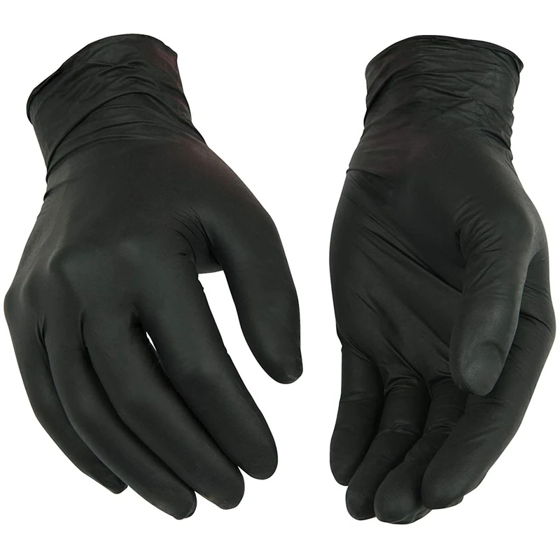 XL KINCO NITRILE GLOVE 5M BLACK