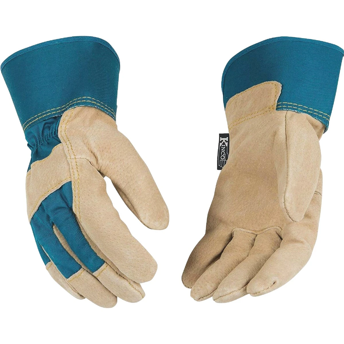 Women's Pigskin Palm Work Gloves Size Small Durable Leather Construction