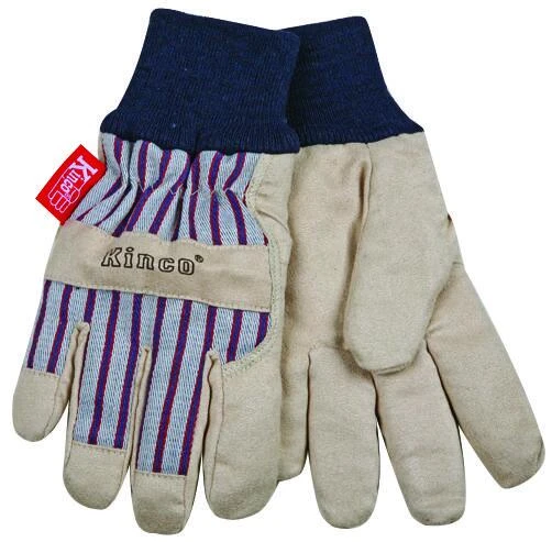 Lined Work Gloves for Kids, Medium Size, Durable Protection
