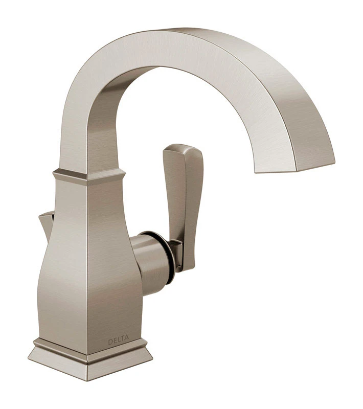 Lakewood Spotshield Brushed Nickel Single Handle Lavatory Faucet 2 In. Model 15718lf-sp