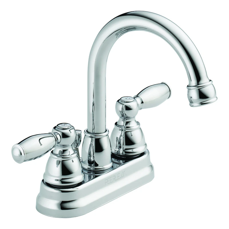 Claymore Chrome 2-handle Lever 4 In. Centerset Bathroom Faucet With Pop-up