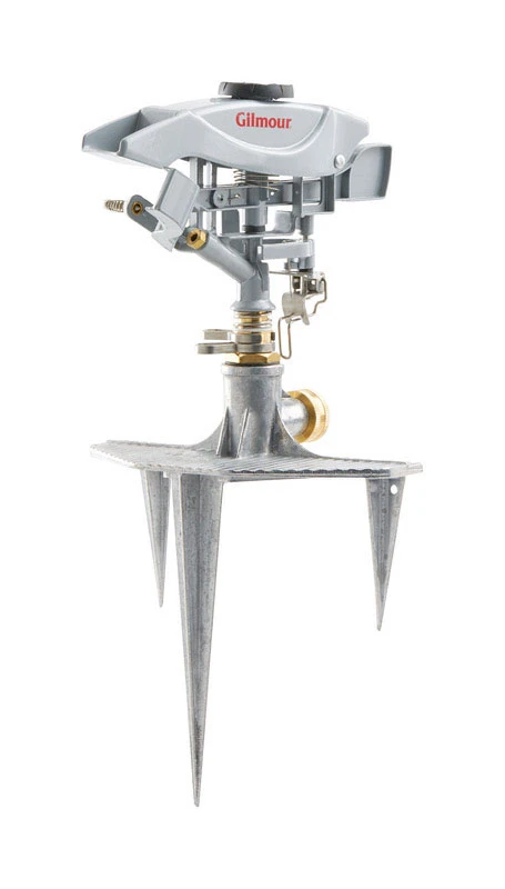 Pro Die-cast Zinc Triple Spike Impulse Sprinkler 8500 Sq. Ft.