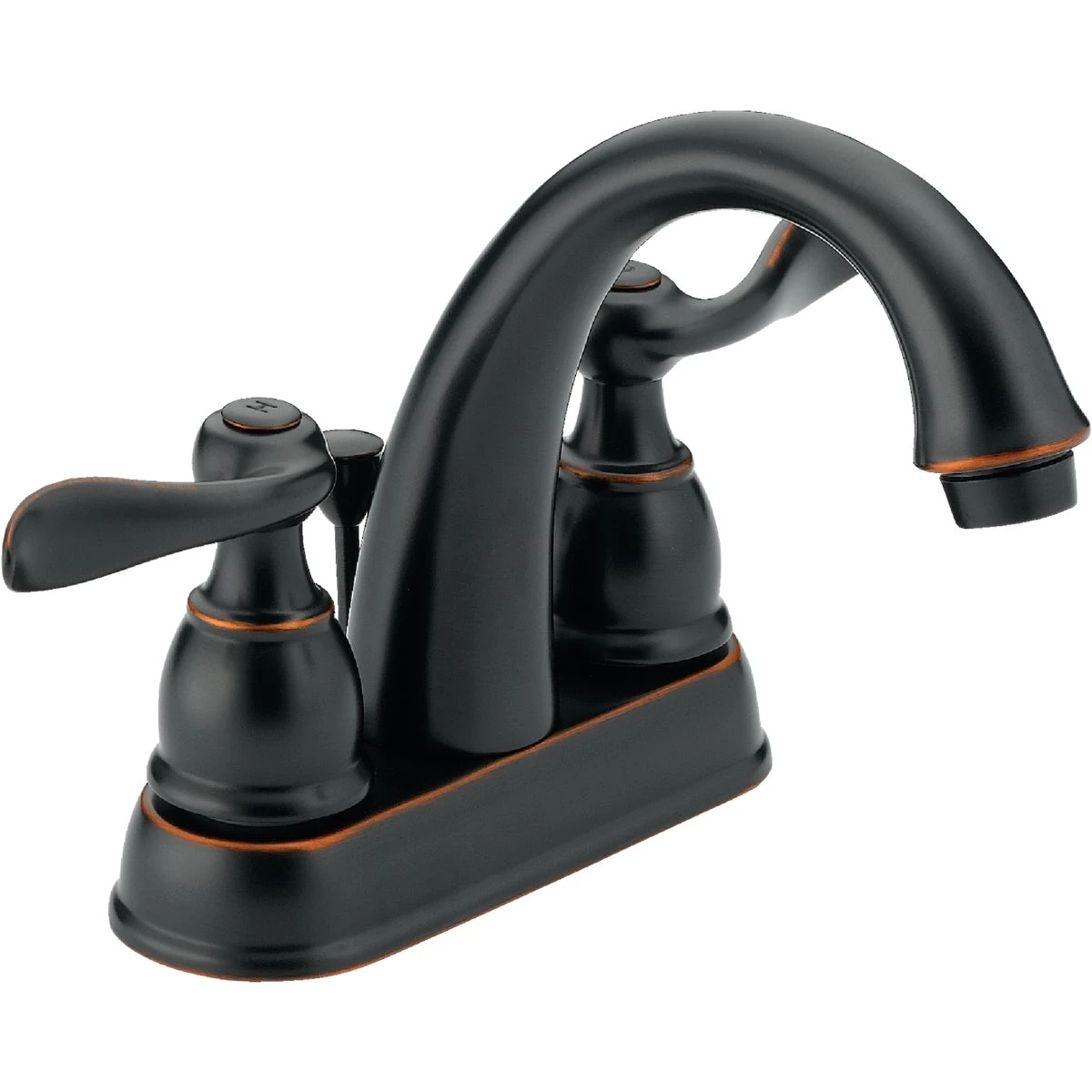 Windemere Oil Rubbed Bronze Two Handle Lavatory Faucet 4 In. Model 25996lf-ob-eco