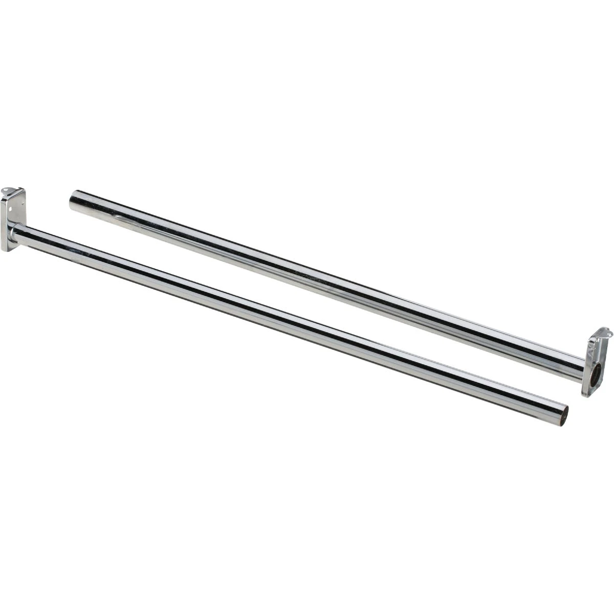 Adjustable Closet Rod, Chrome, 48 To 72 Inches, Model S840256