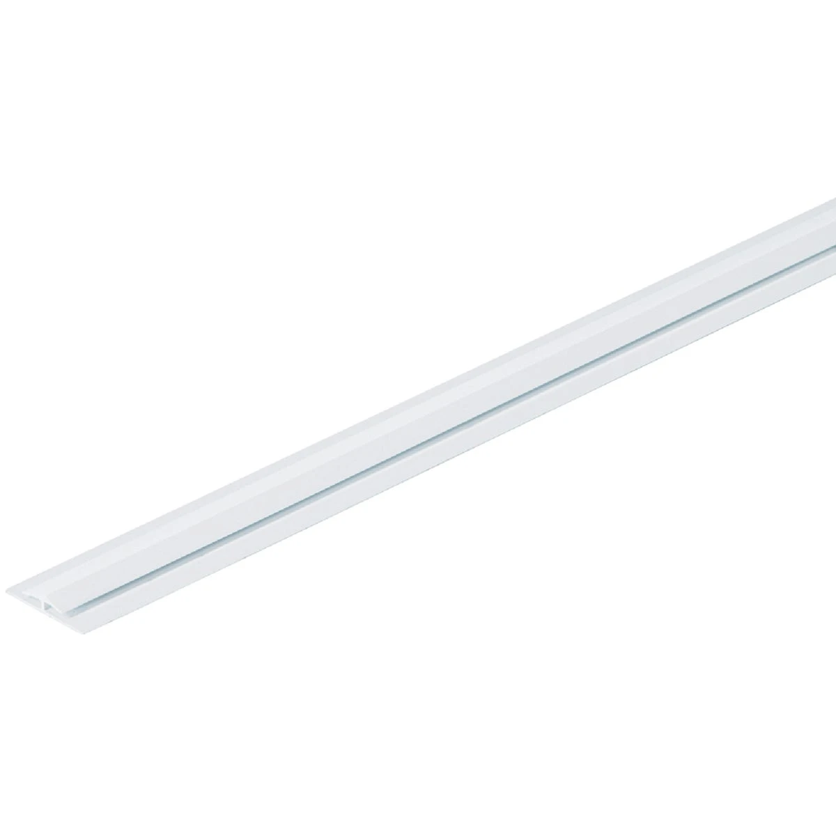 Sequentia 10 Ft. White Frp Division Bar Molding - Vinyl Connector