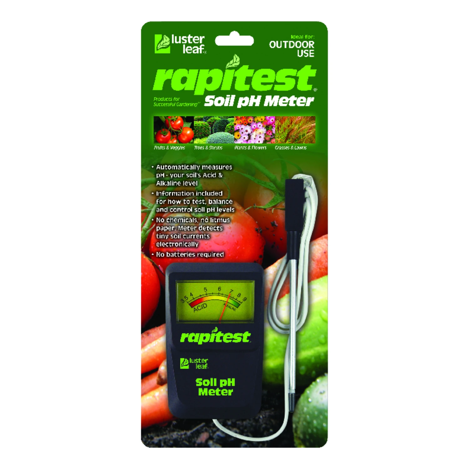 METER-SOIL PH W/PROBE