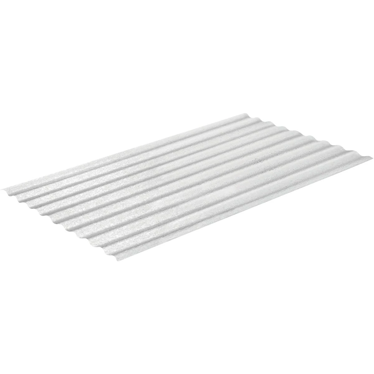 Corrugated Fiberglass, Clear, 5 oz., 26 In. x 10 Ft.