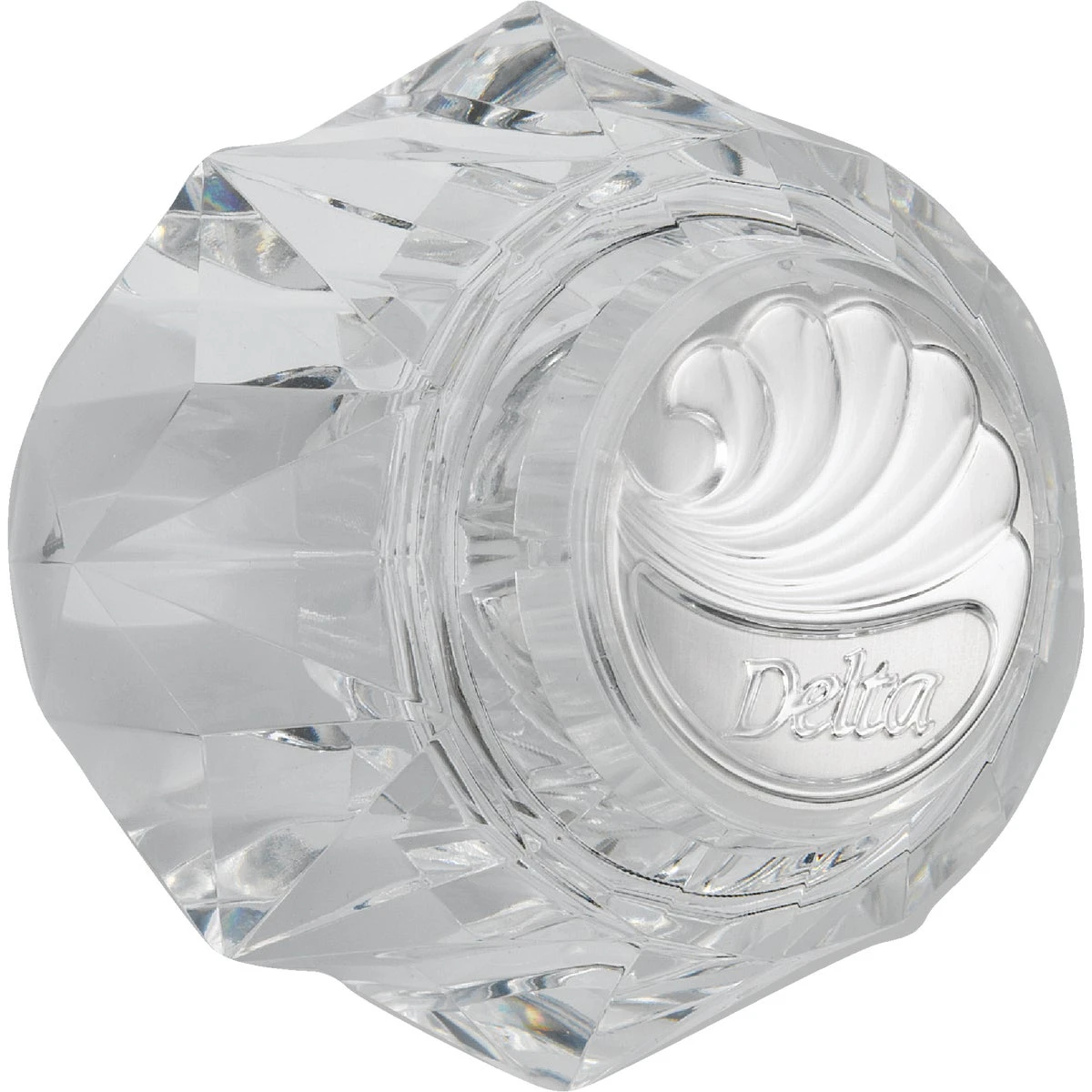 Chrome Single Replacement Clear Faucet Handle For Tub And Shower Faucets