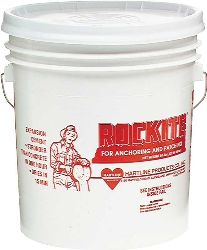 Anchoring and Patching Cement, 50 Pound Bag for Concrete Repair and Anchoring