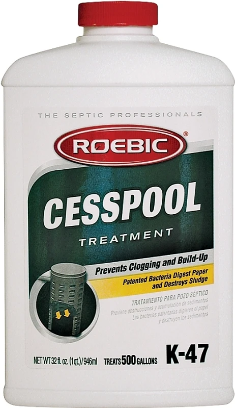 K-47 1 Quart Cesspool And Septic Tank Treatment For 500 Gallon Systems