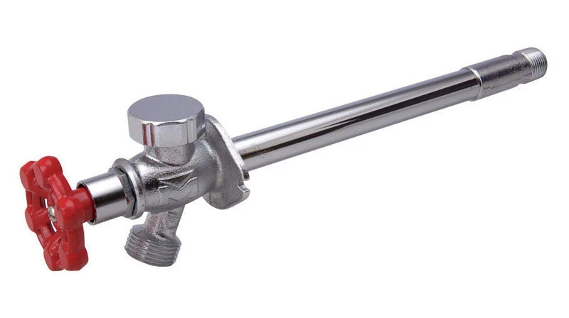 Anti-Siphon Frost-Free Sillcock, 1/2 Inch Male Iron Pipe by 3/4 Inch Hose, 10 Inch Length