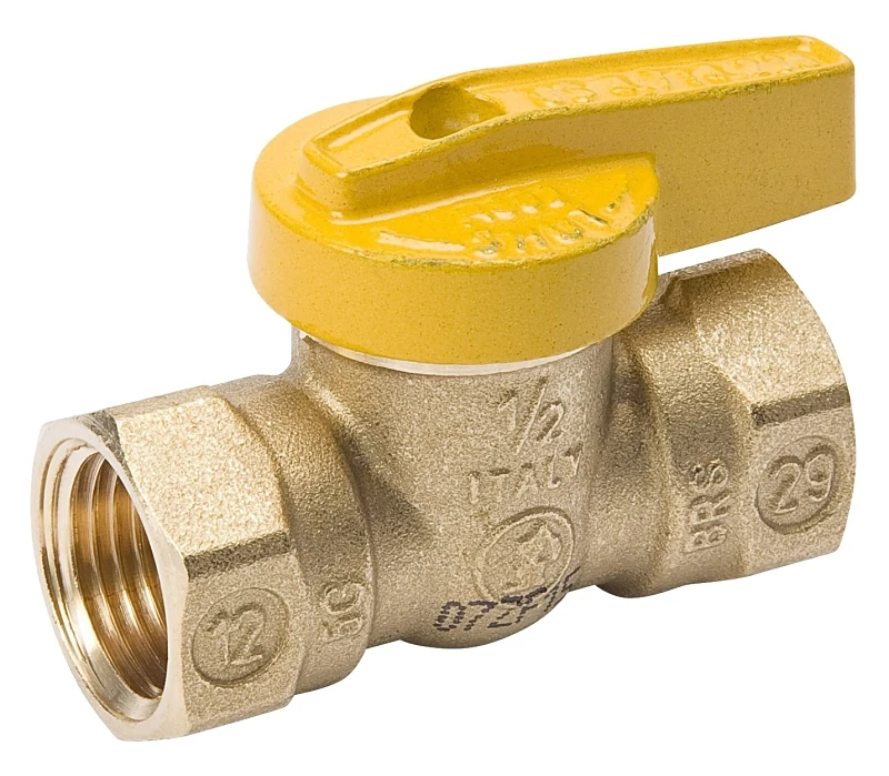 1/2 In. Fip X 1/2 In. Fip Brass Forged Gas Ball Valve, 1-piece Body