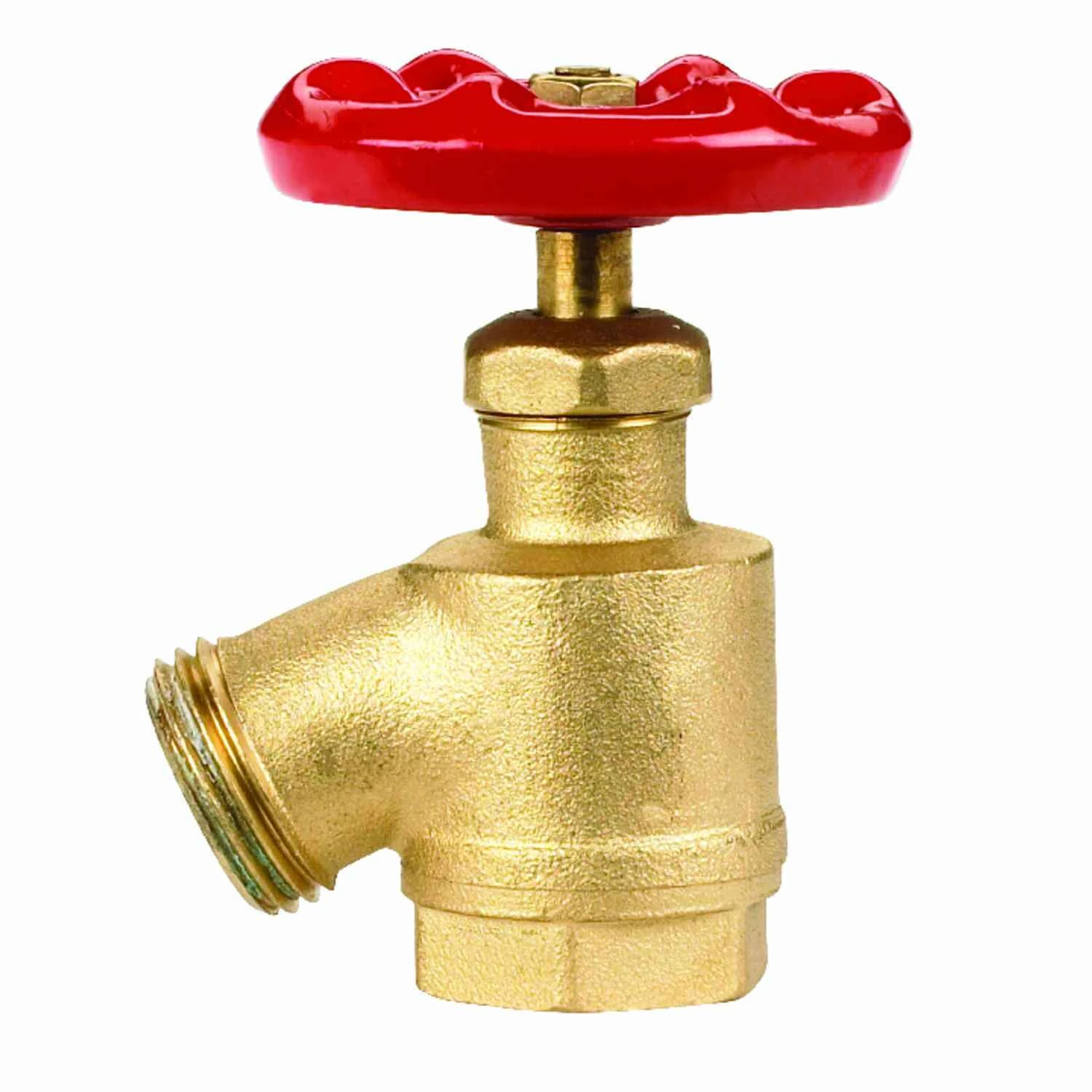 Bent Nose Garden Valve, One Half Inch, Durable Metal Construction