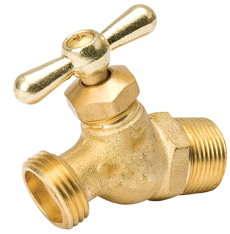 3/4 In. Mip X 3/4 In. Male Hose Thread No-kink Hose Bibb