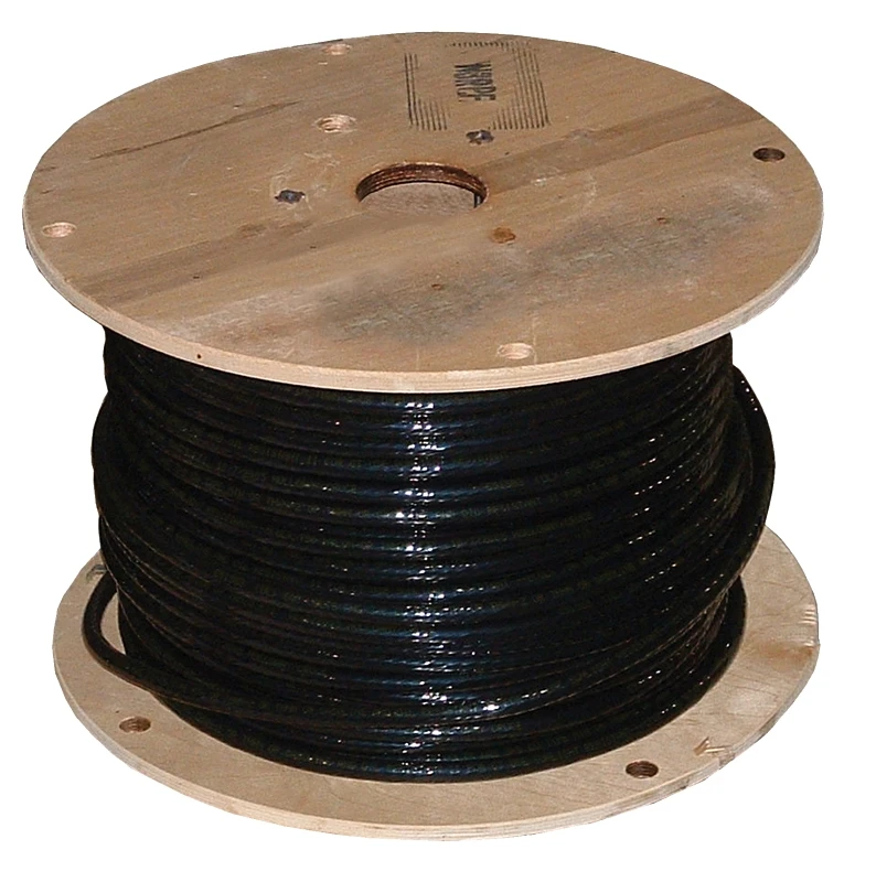 Building Wire 3/0 Stranded Copper Black 500 Feet