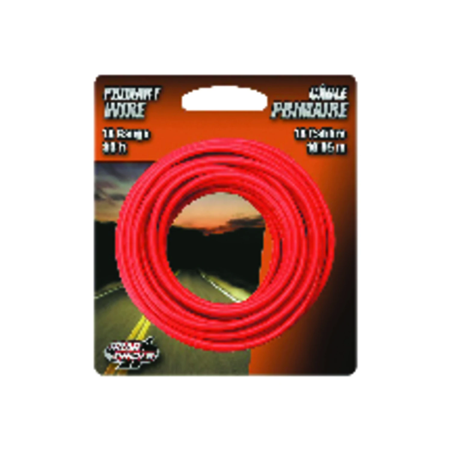 33' RED 18GA Prim Wire