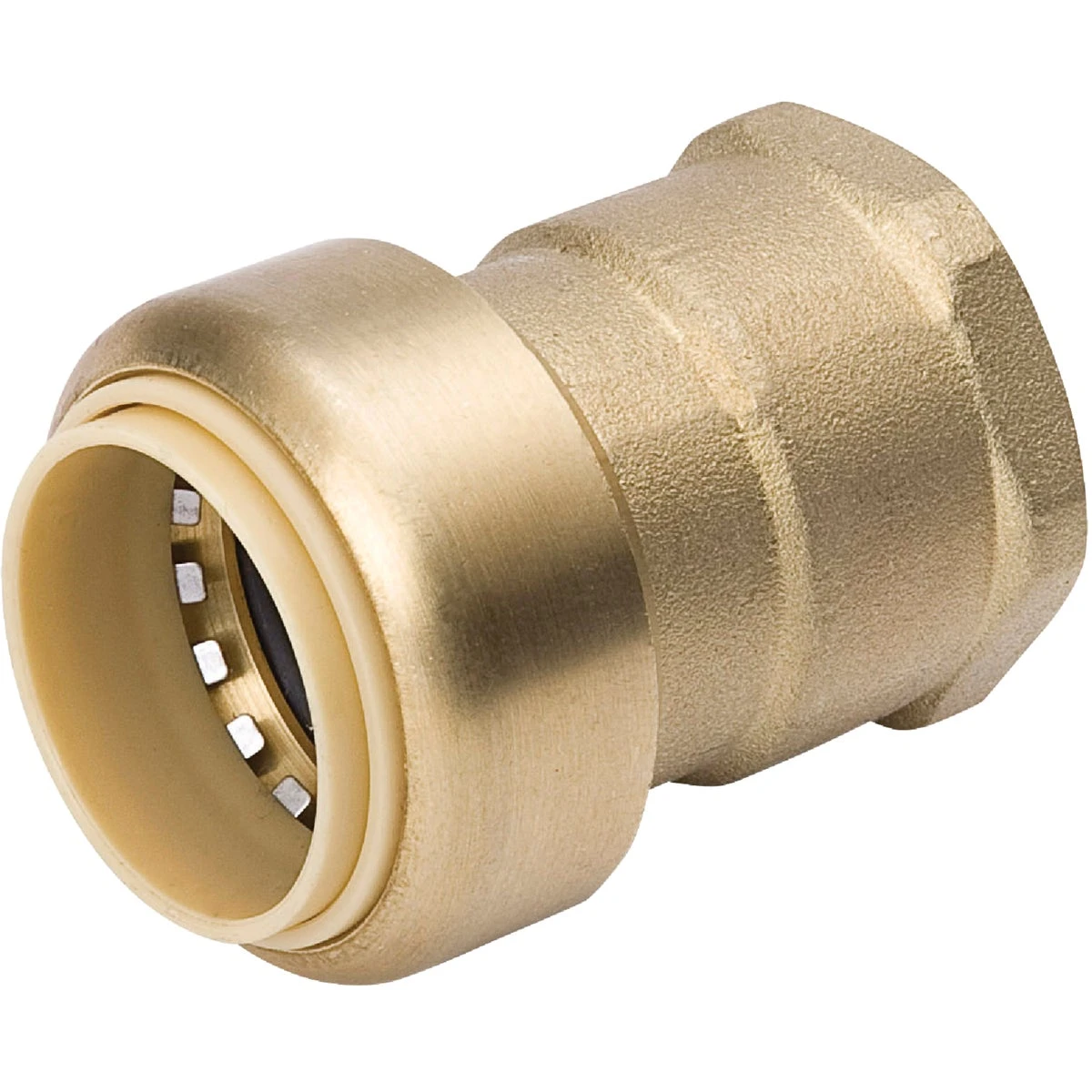Push On Pipe Adapter, 1 In. Copper x Female