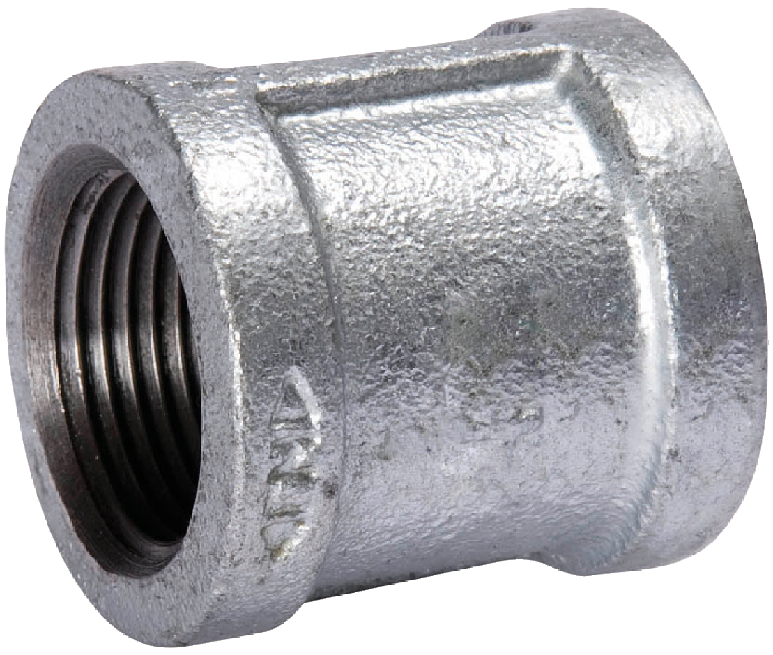 1-1/2 In. X 1-1/2 In. Fpt Galvanized Malleable Iron Coupling