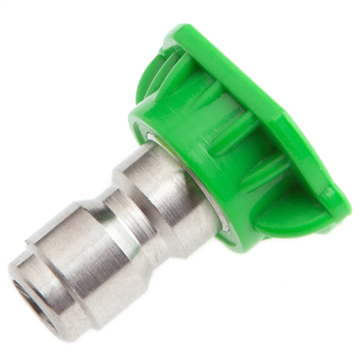Quick Connect 4.5mm 25 Degree Green Pressure Washer Flushing Nozzle 4000 Psi