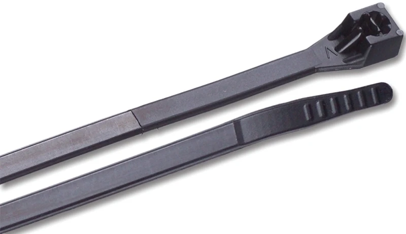 Cable Ties, Black Nylon, 21-In., 3-Pk.
