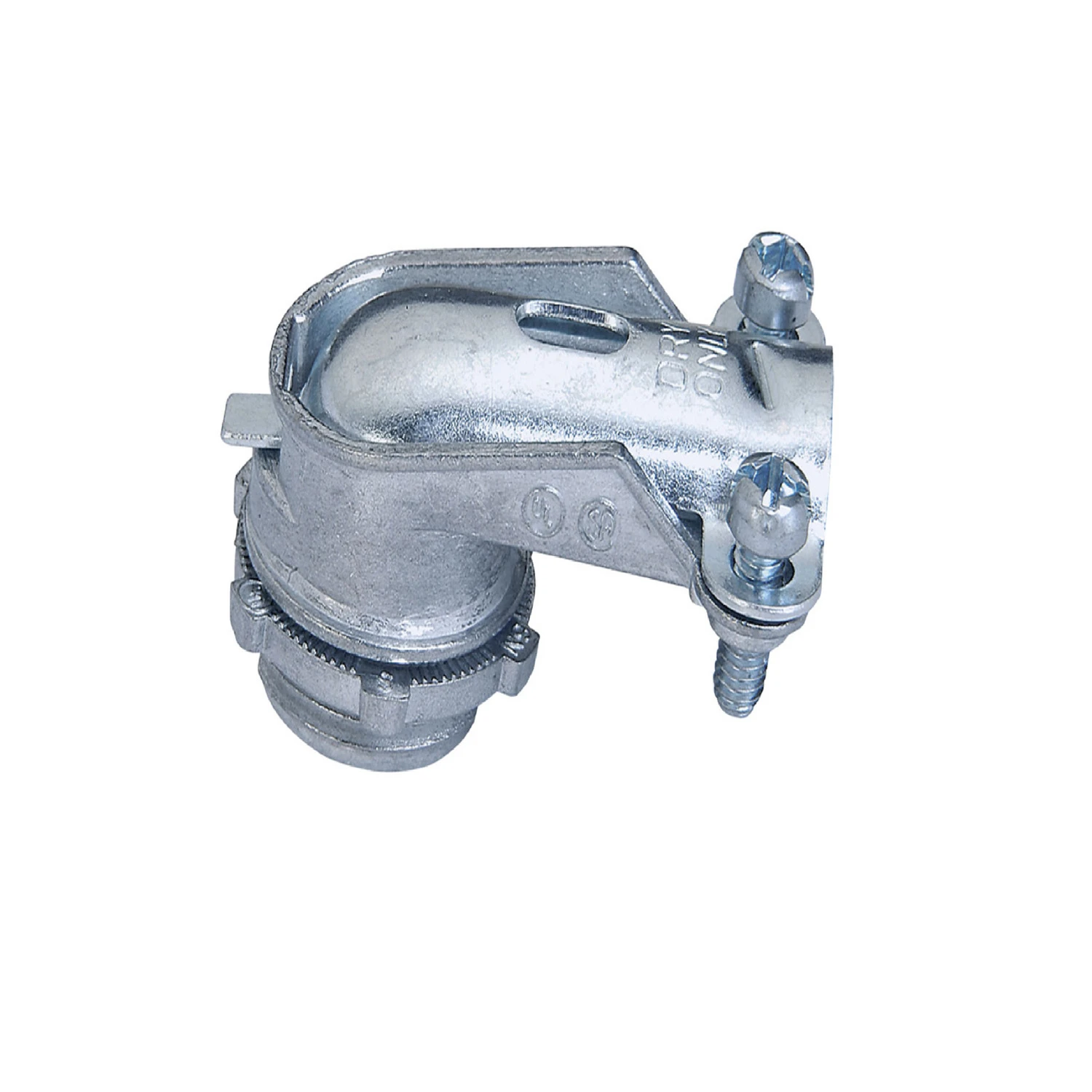 1/2 In. Die-cast Zinc 90 Degree Squeeze Connector