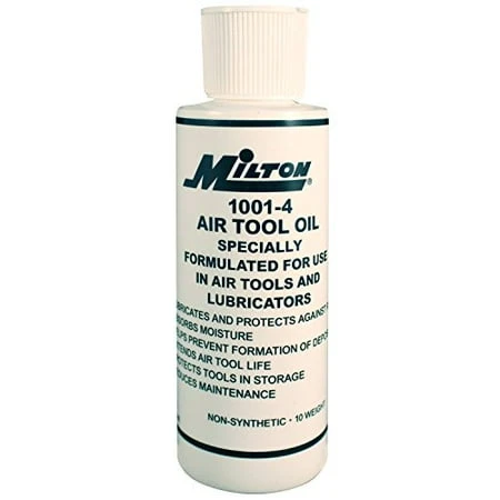 Air Tool Petroleum Oil, 4 Ounce Bottle for Pneumatic Tool Lubrication