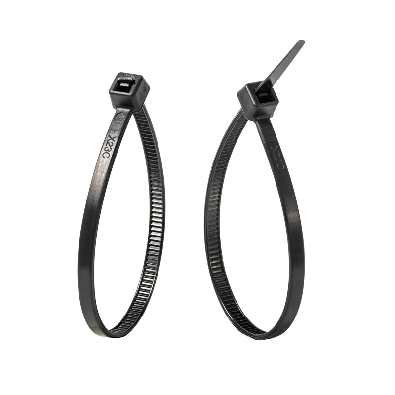 Cable Tie, Nylon, Black, 6-In., 100-Pk.