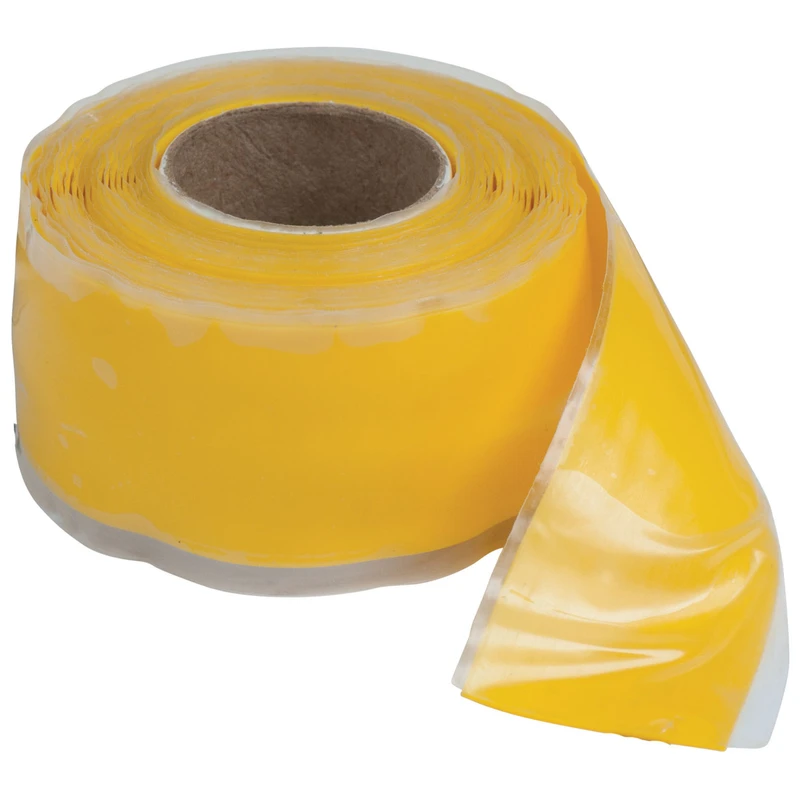 Yellow 1 In. X 10 Ft. Self-sealing Silicone Repair Tape