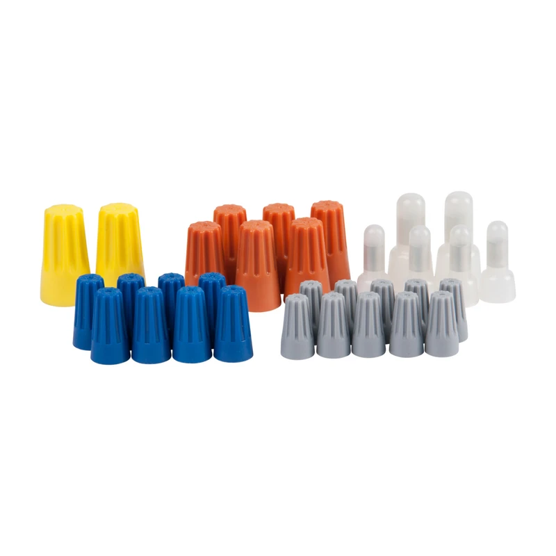 Wire Connector Assortment, Screw-On, 32-Pc.