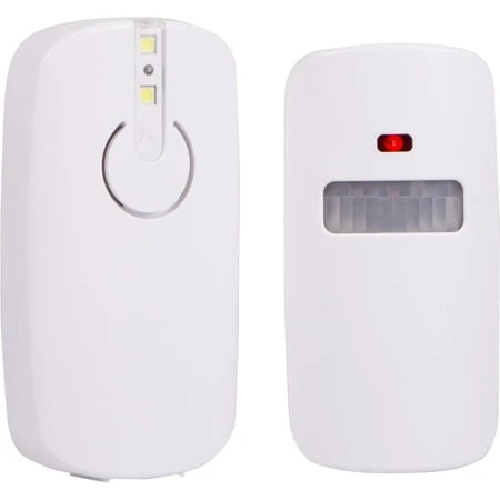 Power Gear Motion-Sensing Driveway Alarm, White, Battery Operated