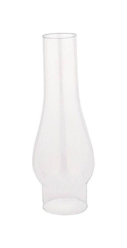 Clear Glass Chimney, 10-In.