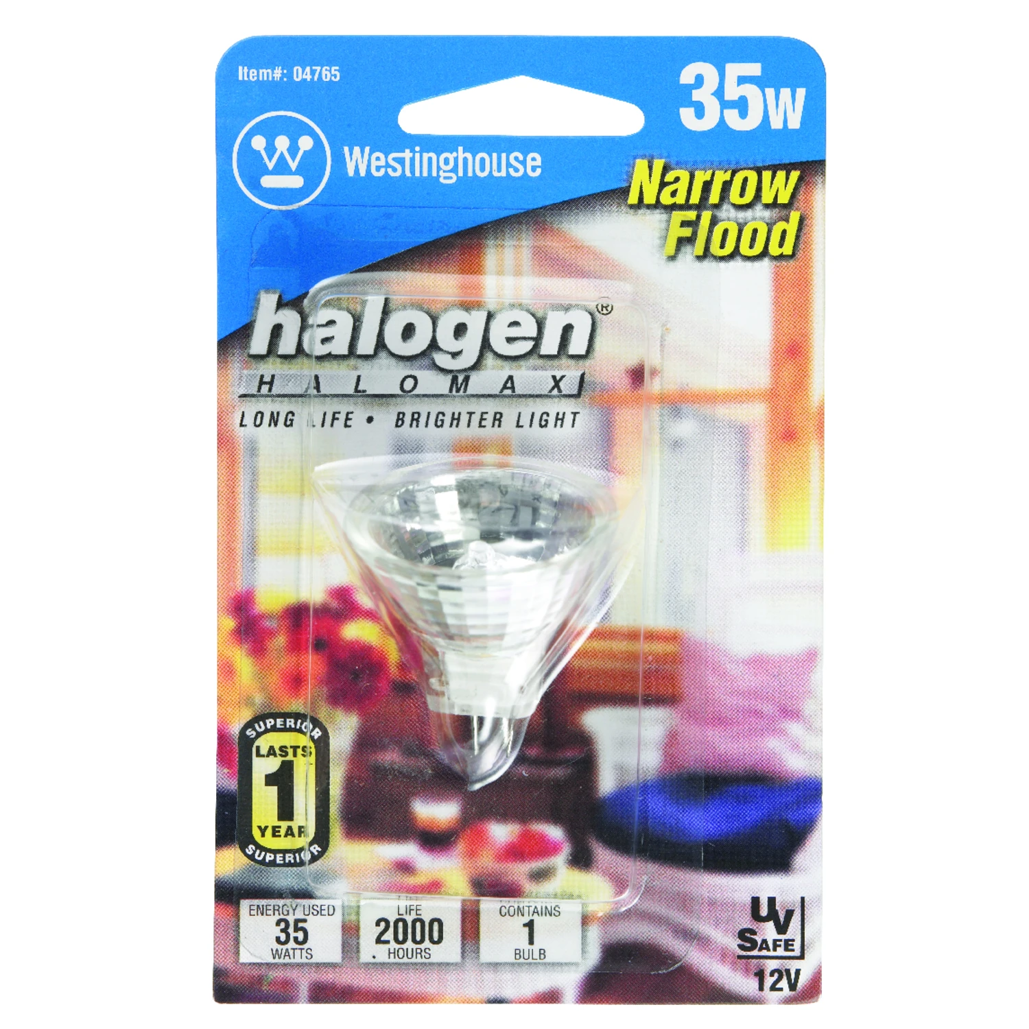 35-Watt Halogen Narrow Flood Light Bulb